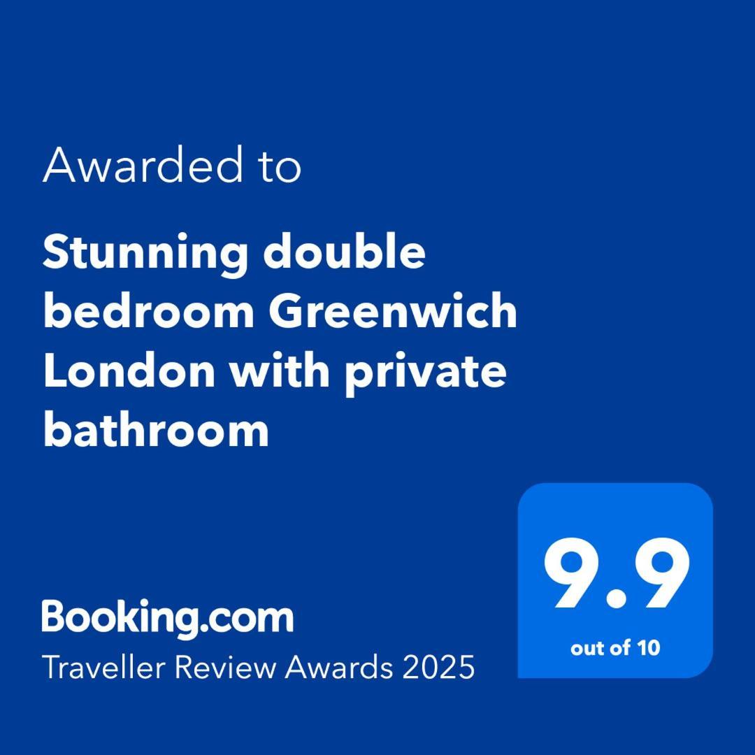 Stunning Double Bedroom Greenwich London With Private Bathroom 외부 사진